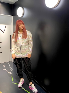「L.H.P（エルエイチピー）のアイテム（その他）」を使った、ヤナギバシリオナさん（レディース・168cm）の冬コーディネート