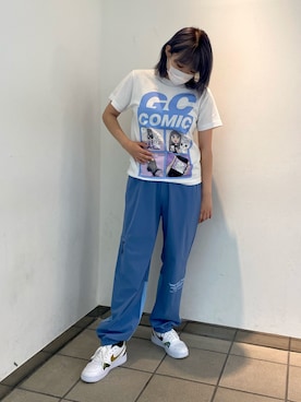 「Instagramもよかったらよろしくお願いします🙇」｜ヤナギバシリオナさん（レディース・168cm）の夏コーディネート