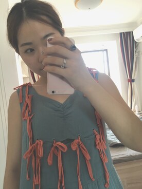 「ONE（ワン）のアイテム」を使った、Soul-GXXさん（レディース・160cm）の夏コーディネート