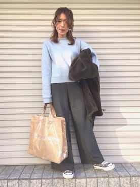 「ハイカット」｜maicoさん（レディース・154cm・20代）の冬コーディネート