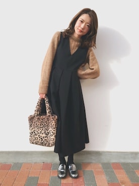 maicoさん（レディース・154cm）の冬コーディネート