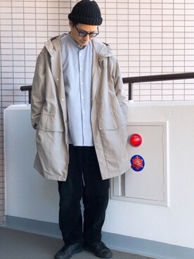 Cosのモッズコートを使ったメンズ人気ファッションコーディネート Wear