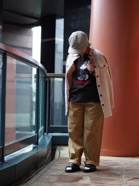 YUKAKO.Sさん（レディース・153cm）の夏コーディネート