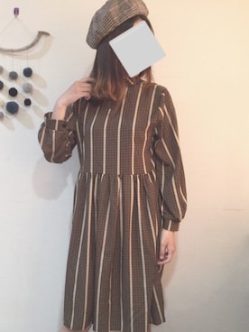 「UNKNOWN.（アンノウン）のアイテム（帽子）」を使った、うづきさん（レディース・159cm）の春コーディネート