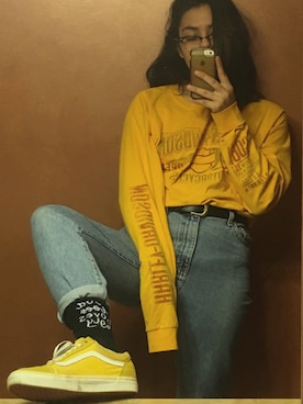 「old skool」｜addisonさん（レディース・168cm）の秋コーディネート