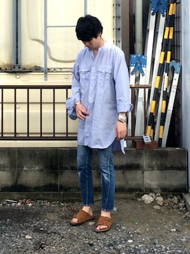 「606」｜ヨーヘイさん（メンズ・175cm）の春コーディネート