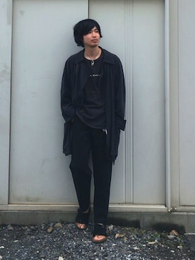 「GIORGIO ARMANI」｜ヨーヘイさん（メンズ・175cm）の秋コーディネート