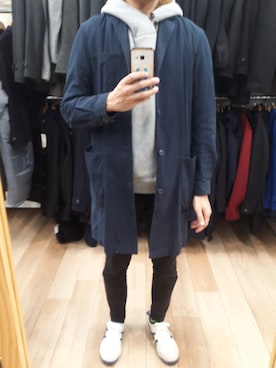 「green label relaxing（グリーンレーベルリラクシング）のアイテム（その他アウター）」を使った、shu...さん（メンズ・178cm）の冬コーディネート