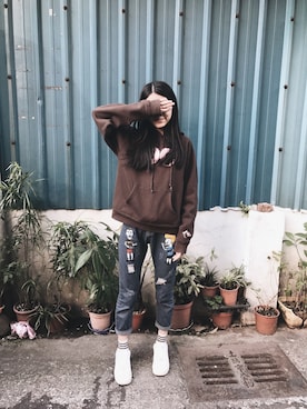 Wan Lingさん（レディース・163cm）の春コーディネート