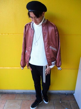 すなふきん✃ﾌﾟﾁﾌﾟﾗ✁さん（メンズ・170cm）の春コーディネート