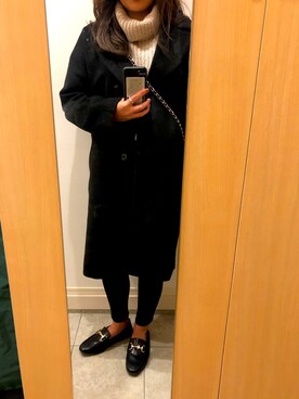 y_1028_さん（レディース・154cm）の冬コーディネート