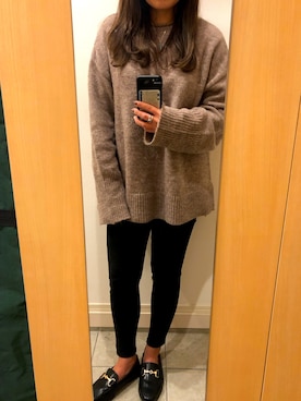 y_1028_さん（レディース・154cm）の冬コーディネート