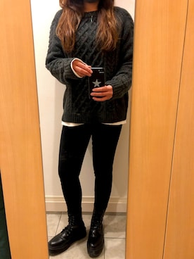 y_1028_さん（レディース・154cm）の冬コーディネート