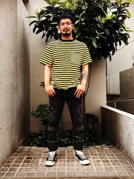 りゅーさん（メンズ・174cm）の夏コーディネート