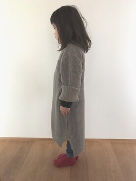ri*seさん（キッズ・110cm）の冬コーディネート
