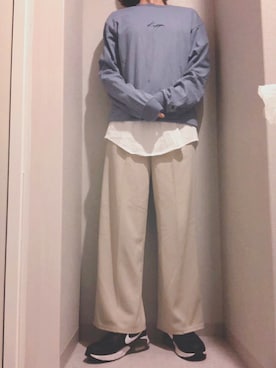 「Kaepa（ケイパ）のアイテム」を使った、然nenさん（レディース・165cm）の春コーディネート