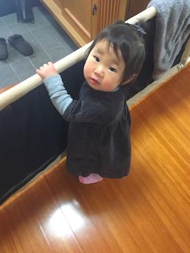 akariiiさん（キッズ・70cm）の冬コーディネート