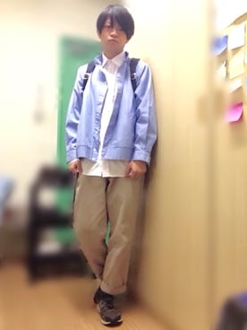 「Dclothing」｜YuuKiさん（メンズ・165cm）の冬コーディネート