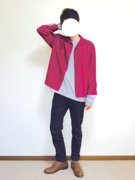 「DUB Collection（ダブコレクション）のアイテム」を使った、TAKATOさん（メンズ・178cm）の秋コーディネート