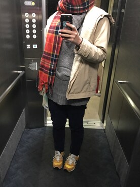 チーズバーガーさん(レディース・163cm)の冬コーディネート