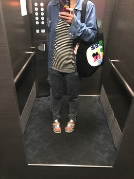 チーズバーガーさん（レディース・163cm）の春コーディネート