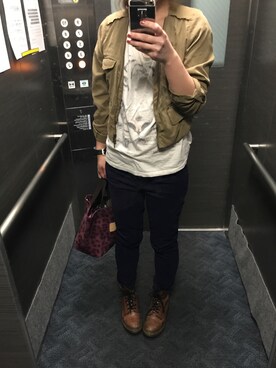 チーズバーガーさん(レディース・163cm)の冬コーディネート