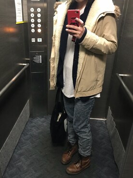 チーズバーガーさん(レディース・163cm)の冬コーディネート