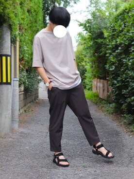 のぶさん（メンズ・175cm）の夏コーディネート