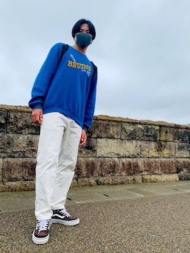 「RAG MACHINE（ラグマシーン）のアイテム（パンツ）」を使った、れいにきさん（メンズ・175cm）の秋コーディネート