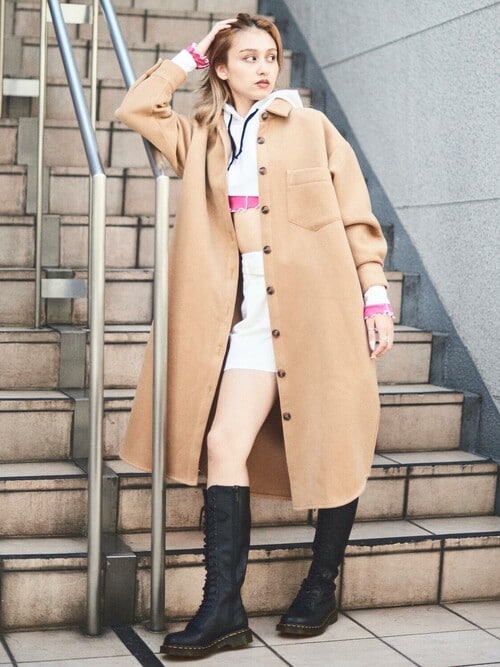 ✴︎美品✴︎ ドクターマーチン ロングブーツ Dr.Martens(ドクターマーチン) ロングブーツ(レディース) - 海外通販の