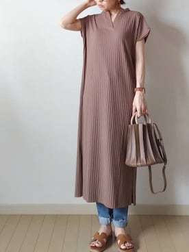 akoさん（レディース・155cm）の夏コーディネート