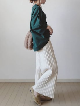 「CANMART（キャンマート）のアイテム」を使った、akoさん（レディース・155cm）の秋コーディネート