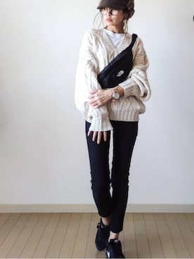 akoさん（レディース・155cm）の秋コーディネート