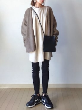 akoさん（レディース・155cm）の秋コーディネート