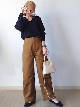 akoさん（レディース・155cm）の秋コーディネート