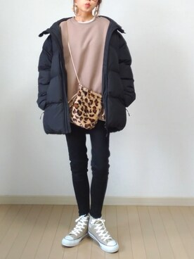 akoさん(レディース・155cm)の冬コーディネート