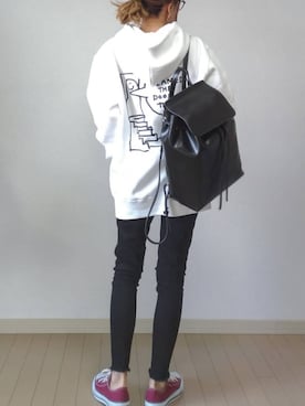 akoさん（レディース・155cm）の冬コーディネート