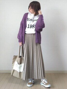 akoさん(レディース・155cm)の冬コーディネート