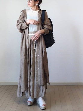 akoさん（レディース・155cm）の春コーディネート