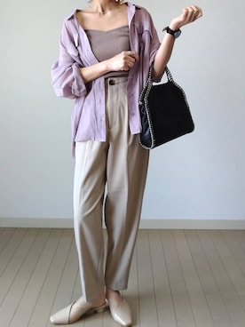 akoさん（レディース・155cm）の春コーディネート