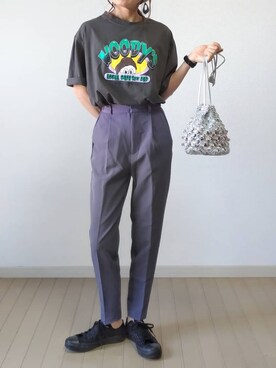 akoさん（レディース・155cm）の春コーディネート