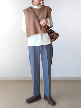 akoさん（レディース・155cm）の秋コーディネート