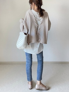 akoさん(レディース・155cm)の春コーディネート