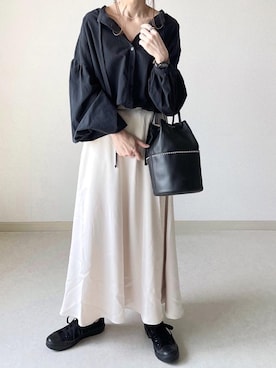 akoさん（レディース・155cm）の春コーディネート