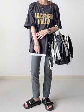 akoさん（レディース・155cm）の春コーディネート