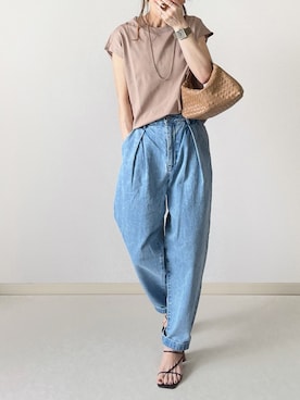 akoさん（レディース・155cm）の夏コーディネート