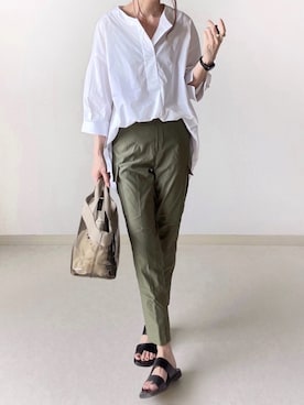 akoさん（レディース・155cm）の夏コーディネート