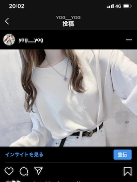 「DOLCE&GABBANA（ドルチェアンドガッバーナ）のアイテム（アクセサリー）」を使った、よぐ🐶相互さん（レディース・166cm）の秋コーディネート
