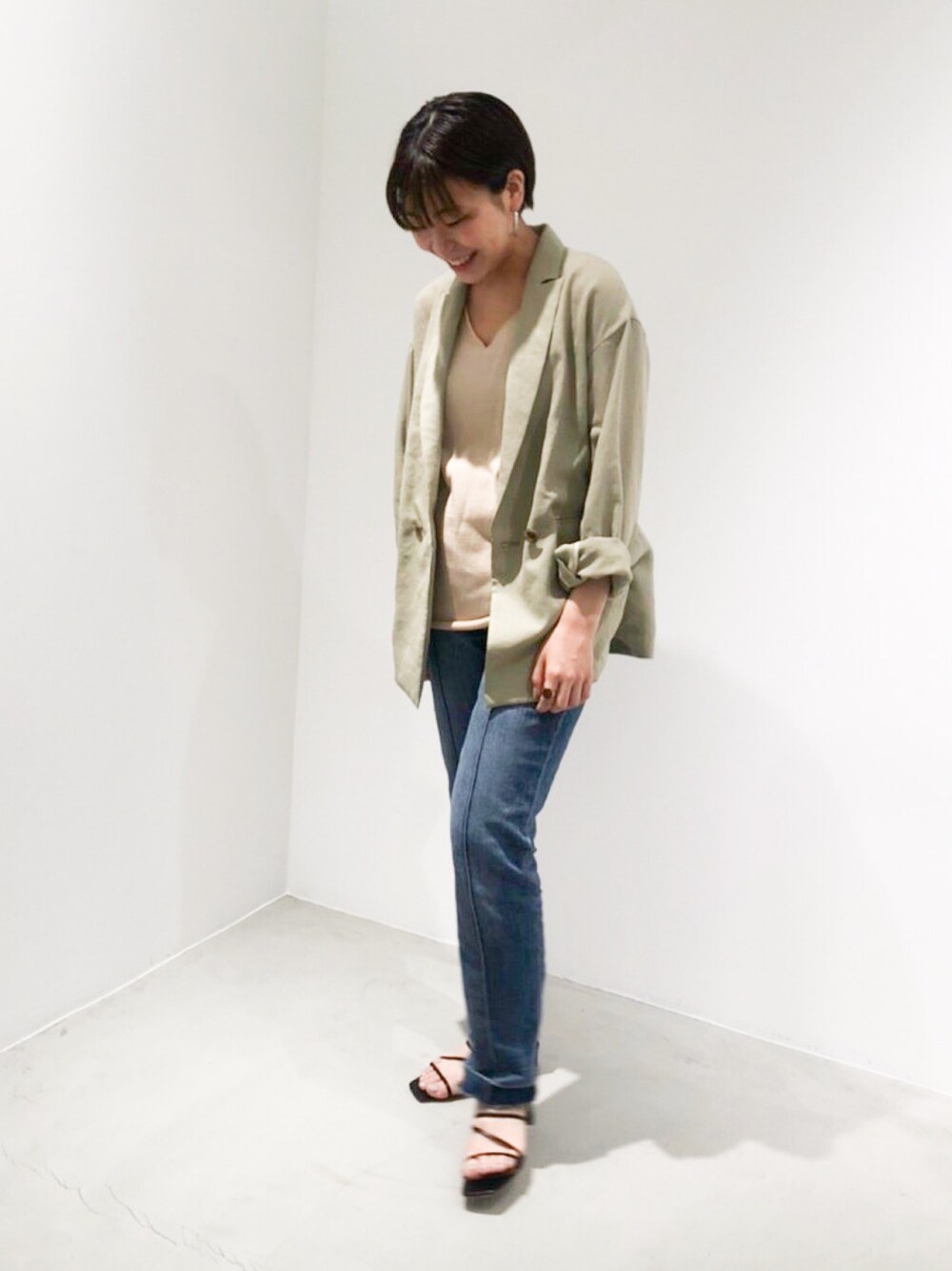 ikumi onishi（PUBLIC TOKYO KICHIJOJI）｜PUBLIC TOKYOのテーラードジャケットを使ったコーディネート