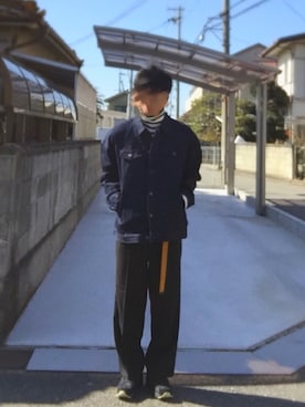 S🤐さん（メンズ・172cm）の春コーディネート